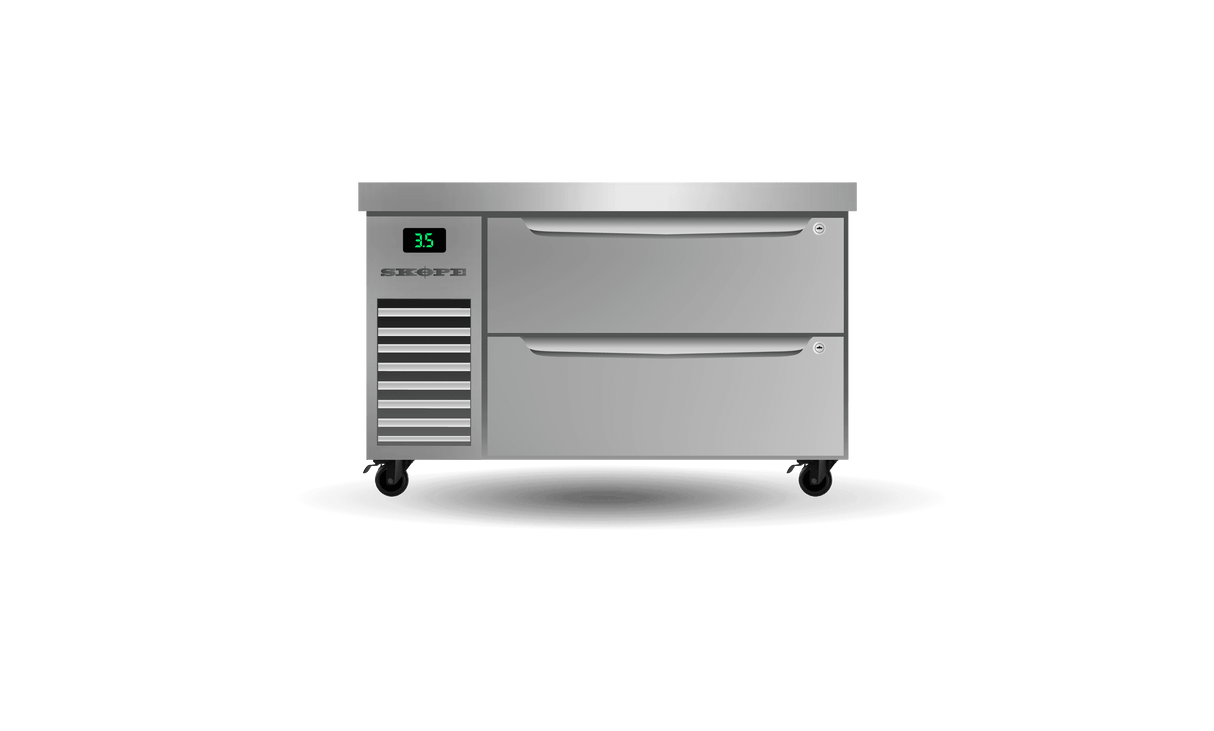 ProSpec ChefBase Underbench Fridge 2 Drawer
