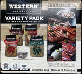 WESTERN BBQ CHIP VARIETY BOX PACK 4 X 750GM