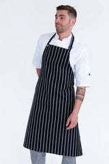 Aussie Chef London Bib Apron Black/White