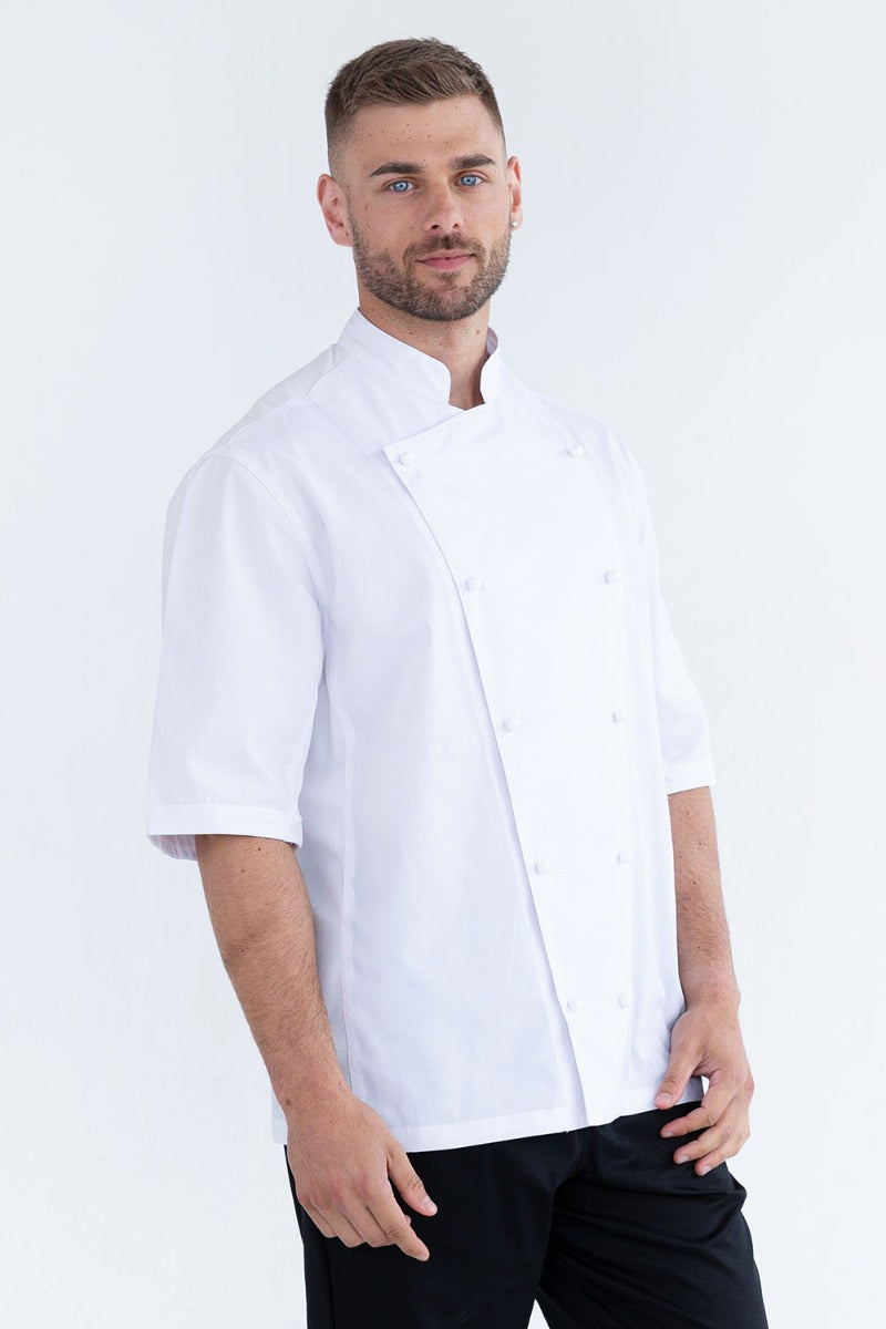 ProCool Jacket White Short Sleeve | Cool  Mesh Panels
