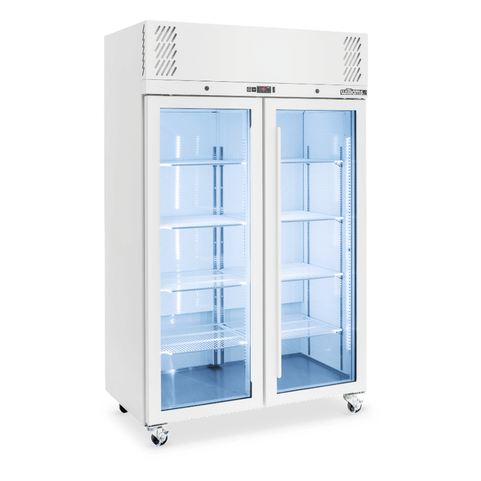 Two Door Upright Display Freezer | PEARL