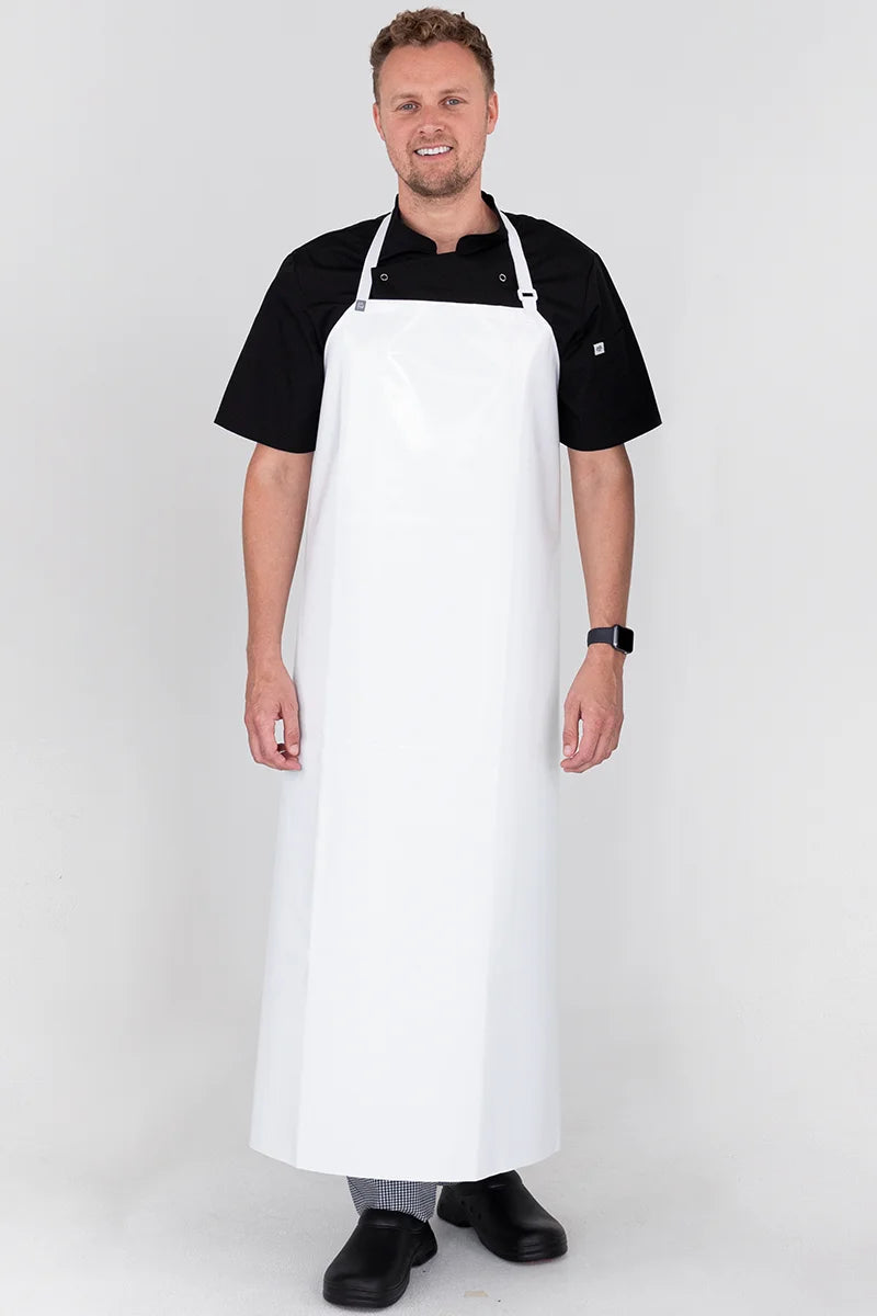 PVC White Bib Apron