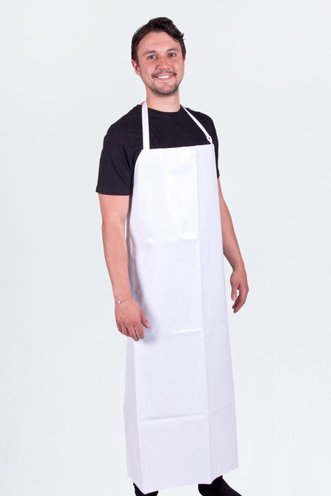 Aussie Chef White PVC Bib Apron