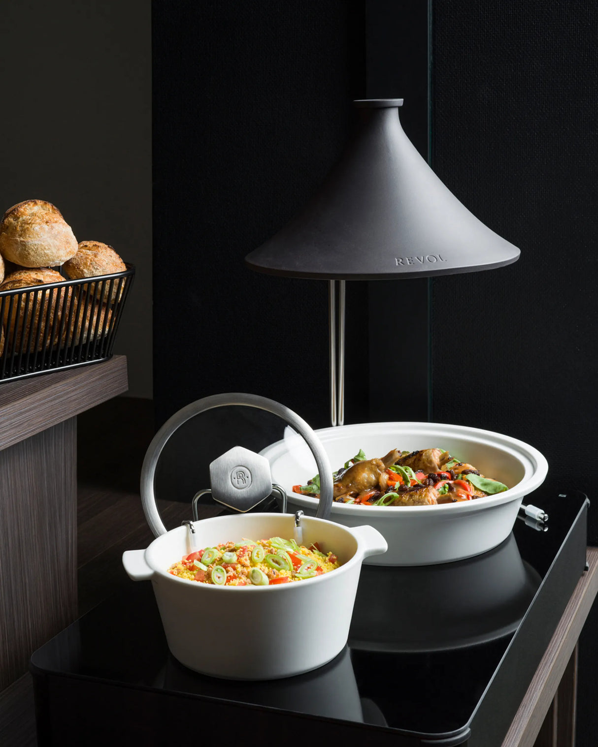 Revol Revolution Casserole 200ml with Lid – White