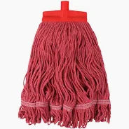 DURECLEAN MOP HEAD LOOPED END 350gm RED