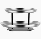 Seafood Stand 2-Tier Stainless Steel / Iron 385x260x195mm