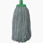 DURACLEAN MOP HEAD LOOPED END 350gm GREEN
