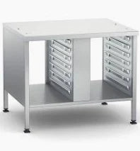 RATIONAL STAND WITH SUPPORT RAILS & SIDE PANELS – Chefs Co.