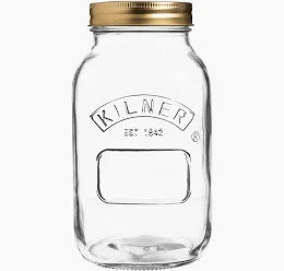Kilner Genuine Preserving Jar 1lt