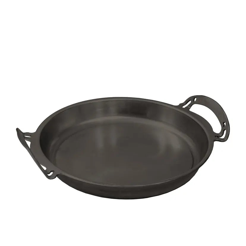 Solid Teknics AUS-ION™ Wrought Iron Pans (Quenched) - 350mm Bigga Skillet