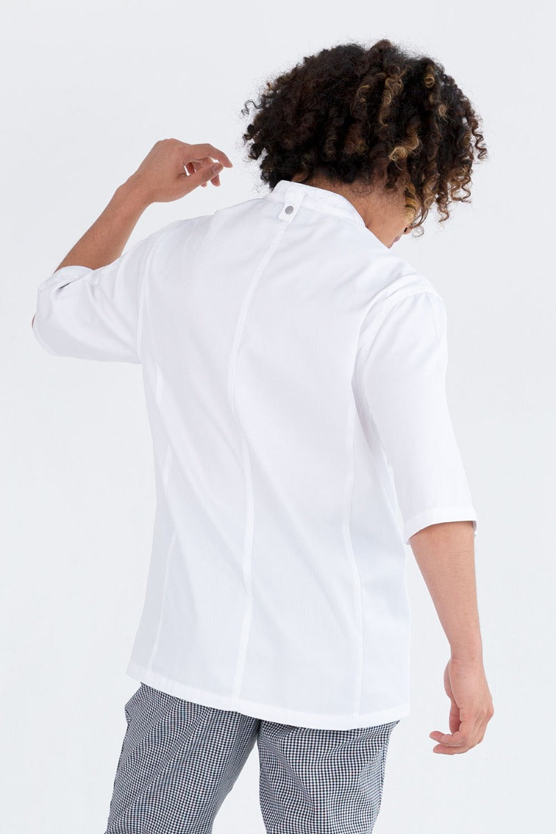 Prochef Jacket White Short Sleeve | Classic Style
