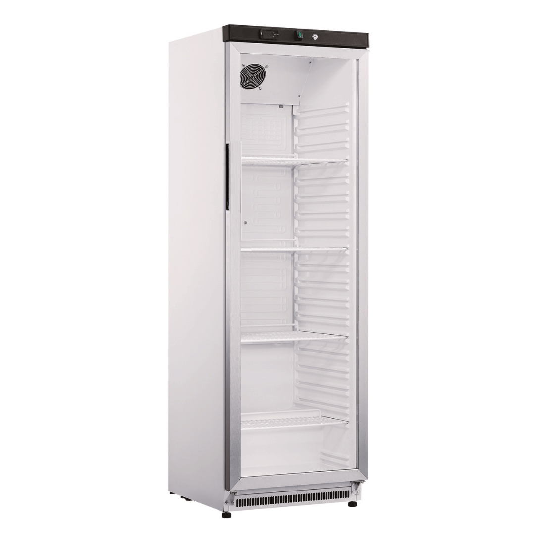 FED-X 350L Single Glass Door Fridge