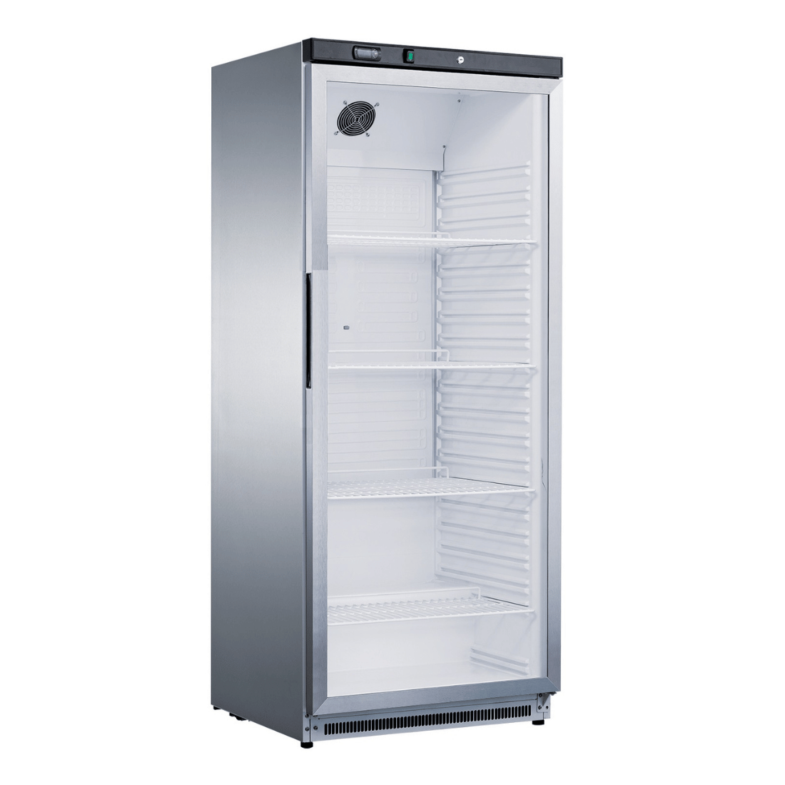 FED-X 570L Single Glass Door Fridge