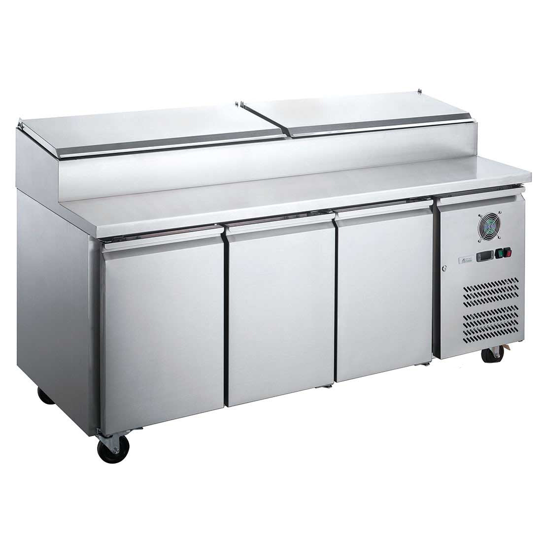 FED-X S/S Three Door Sandwich Counter