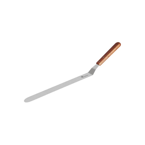 Spatula-Cranked Wood Handle
