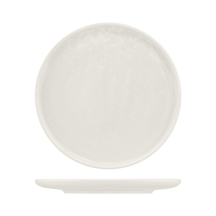 Moda Porcelain Snow Round Plate 290mm