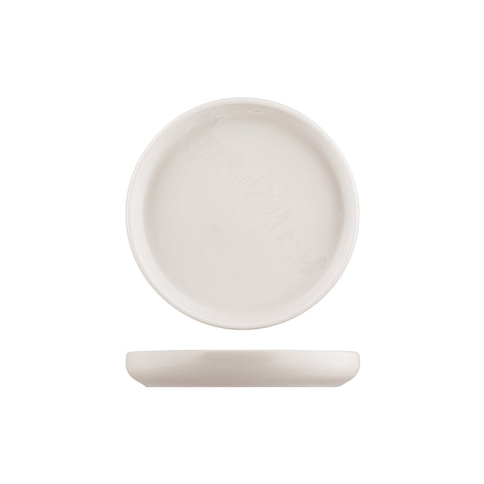 Moda Porcelain Snow Stackable Round Plate 182mm