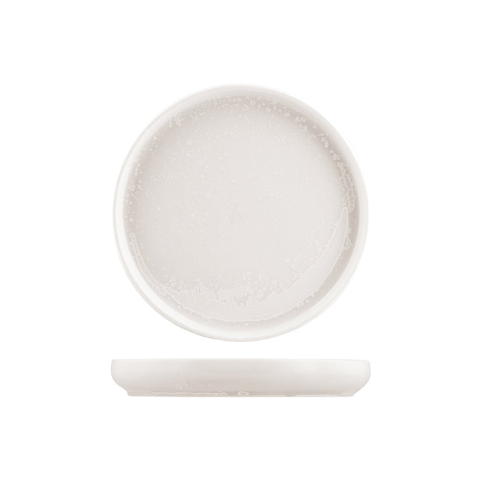 Moda Porcelain Snow Stackable Round Plate 260mm