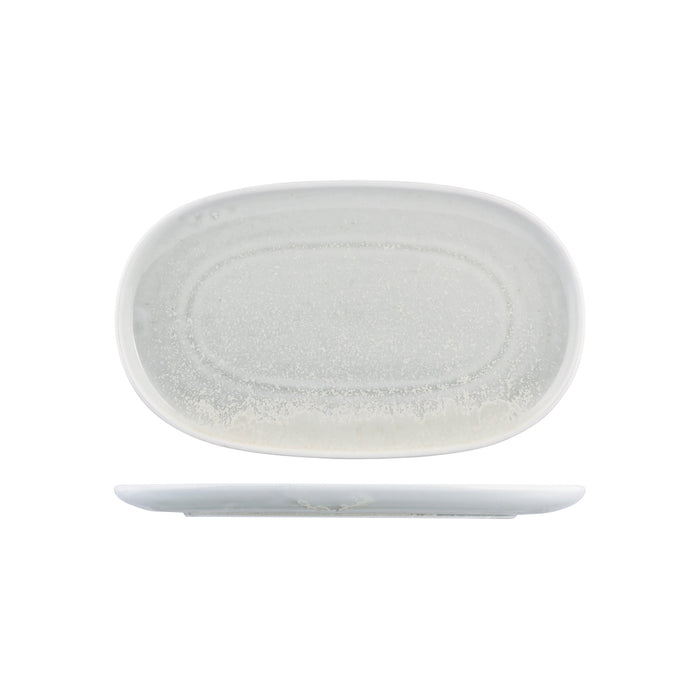 Moda Porcelain Willow Oval Coupe Plate Medium