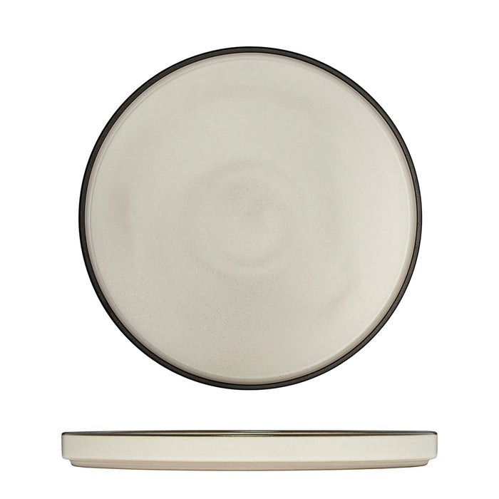 Luzerne Mod Dusted White Round Stackable Plate 235mm
