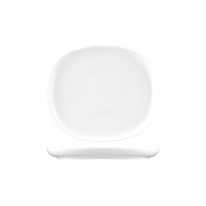 Ora White Oval Coupe Plate 230mm (6)
