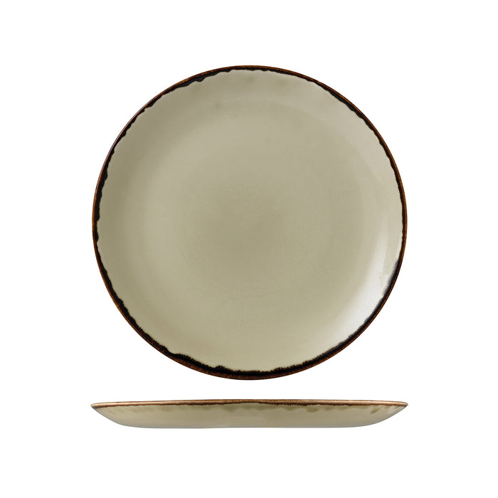 Dudson Harvest Linen Round Coupe Plate