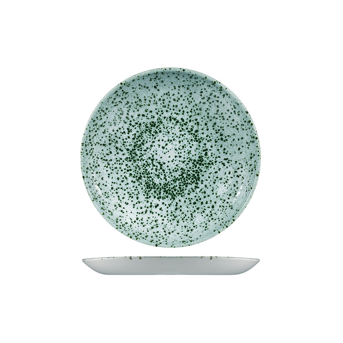 Mineral - Green Round Coupe Plate