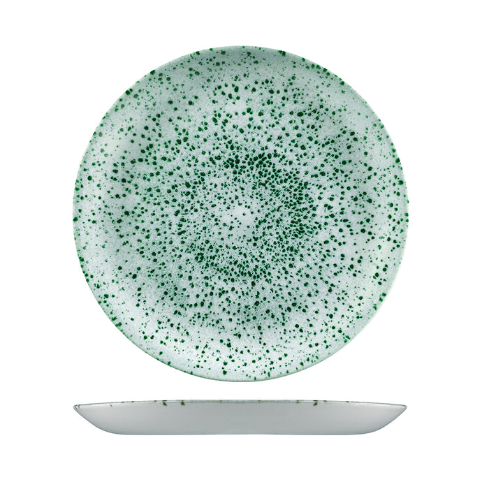 Mineral - Green Round Coupe Plate