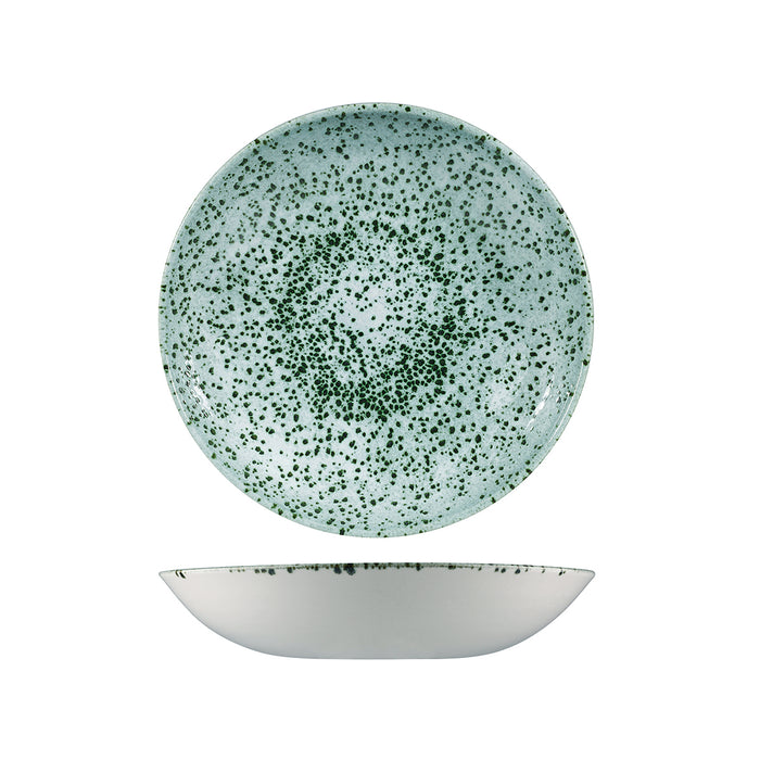 Mineral - Green Round Coupe Bowl