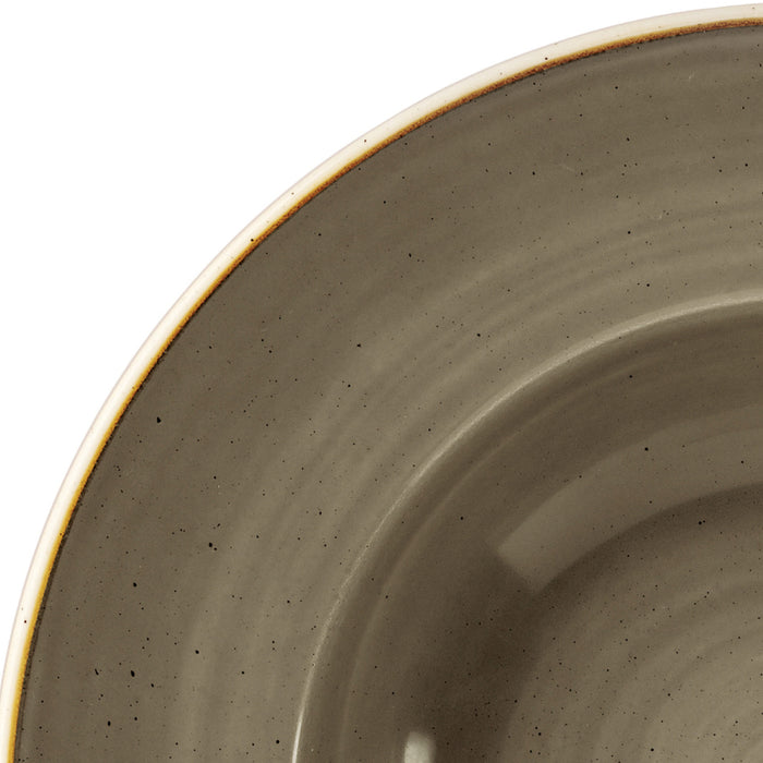 Churchill Stonecast Peppercorn Grey Soup/Pasta Bowl