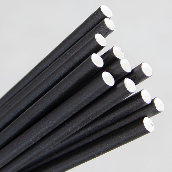 Eco Straw - Black Regular (2500 / Ctn)