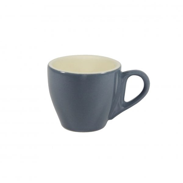 Brew-Steel Blue/White Espresso Cup 90ml