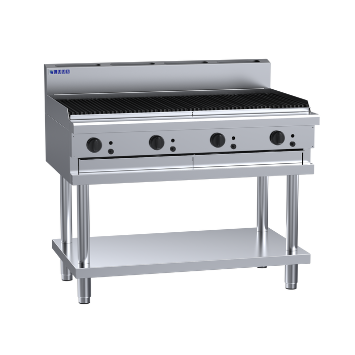LUUS Professional Series 1200mm Chargrill on stand