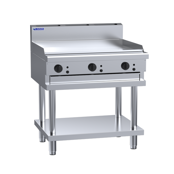 LUUS Professional Series Griddle 900mm on stand