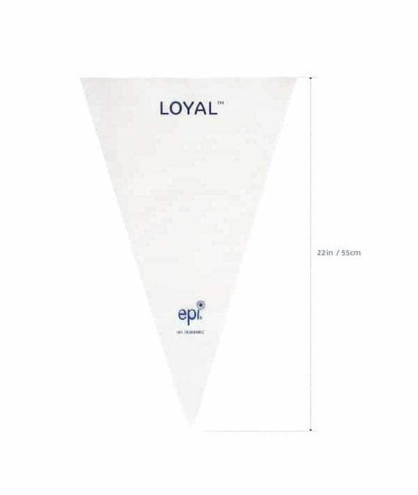 LOYAL Piping Bag Disp Clear 56Cm