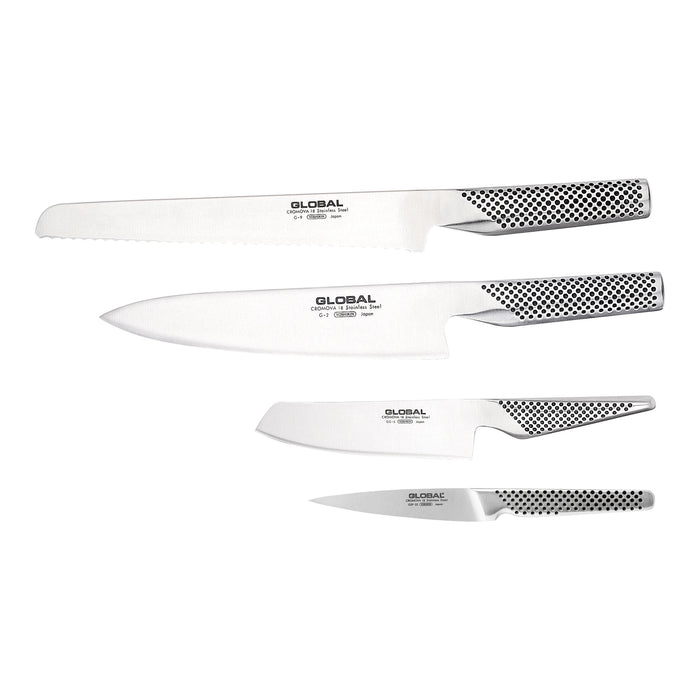 Global Teikoku 5 Piece Knife Set