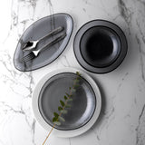 Churchill Bamboo Organic Glass Plate 225mm
