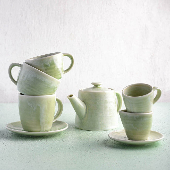 Moda Porcelain Teapot Lush 380ml W/Infuser (1)