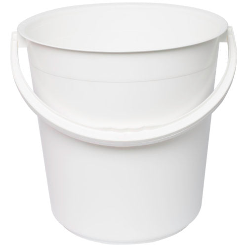 Nally 13.6Ltr Bucket White C/W Hdl