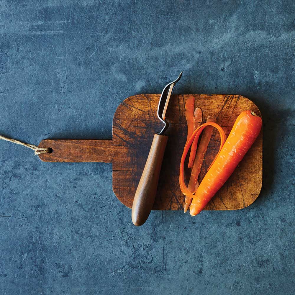 Black Walnut Swivel Peeler