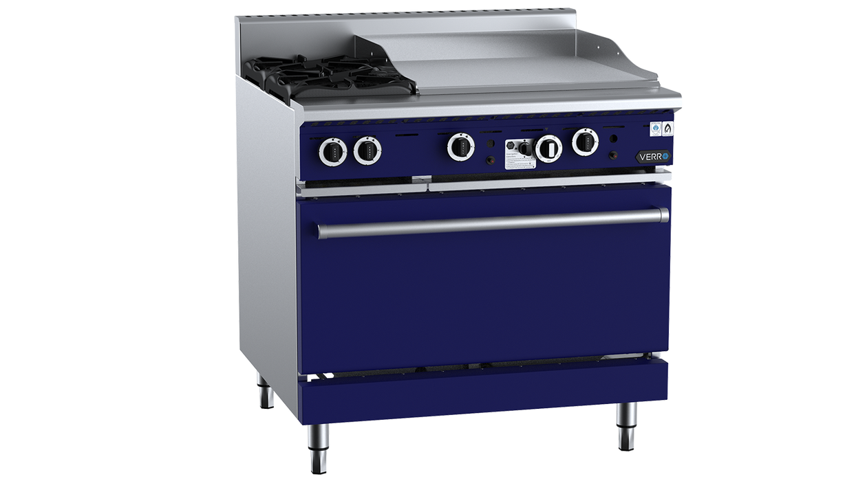 B&S Verro 2 Burner | 600mm Grill Plate + Oven