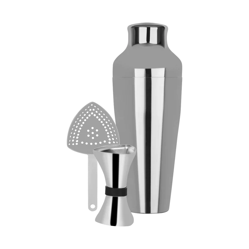 Cocktail Set 3 Piece Stainless