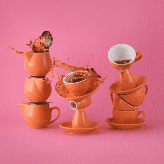 Bevande Intorno Espresso Cup Apricot 75ml (6)
