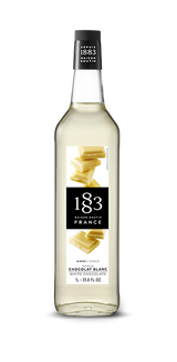 1883 White Choc Syrup 1Lt