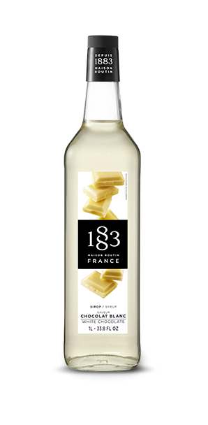 1883 White Choc Syrup 1Lt