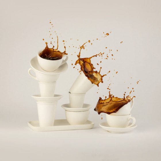 Bevande Forma Latte Cup Bianco 200ml (6)