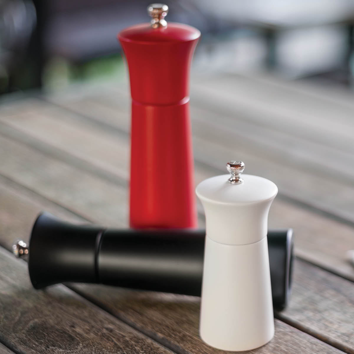 Evo Mill White Salt and Pepper Shaker 150mm