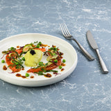 Moda Porcelain Snow Round Plate 200mm