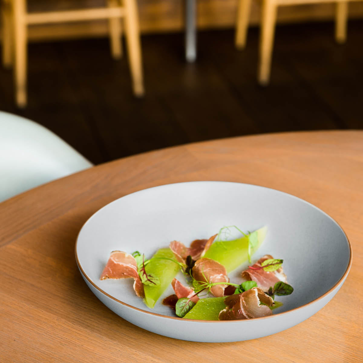 Zuma Bluestone Round Coupe Plate 310mm