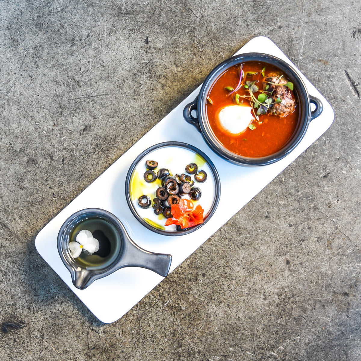 Zuma Jupiter Sauce/Canape Dish